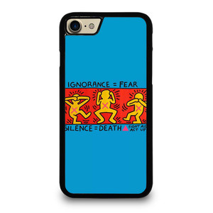 KEITH HARING SILENCE DEATH iPhone 7 / 8 Case Cover KEITH HARING SILENCE DEATH iPhone 7 / 8 Case Cover