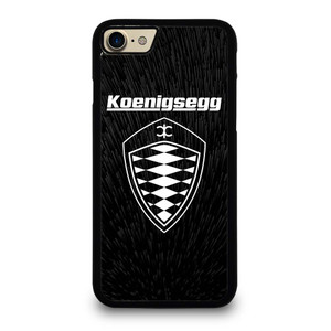 KOENIGSEGG LOGO BLACK PATTERN iPhone 7 / 8 Case Cover