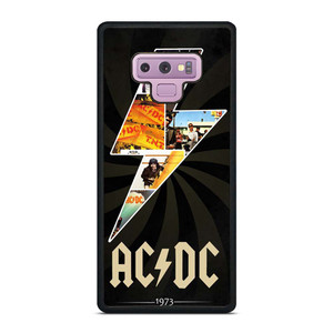 ACDC BAND LOGO Samsung Galaxy Note 9 Case Cover ACDC BAND LOGO Samsung Galaxy Note 9 Case Cover