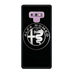ALFA ROMEO METAL BLACK Samsung Galaxy Note 9 Case Cover