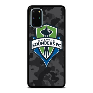 SEATTLE SOUNDERS FC MLS BLACK CAMO Samsung Galaxy S20 Plus Case Cover