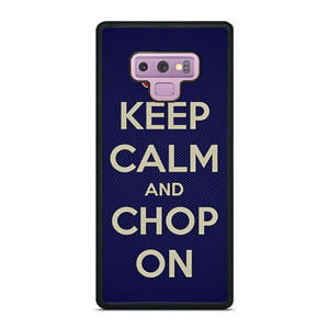 ATLANTA BRAVES CHOP ON BASEBALL Samsung Galaxy Note 9 Case Cover