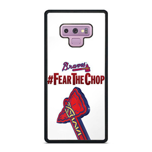 ATLANTA BRAVES FEAR CHOP SLOGAN Samsung Galaxy Note 9 Case Cover