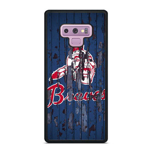 ATLANTA BRAVES RUSTY WOOD Samsung Galaxy Note 9 Case Cover
