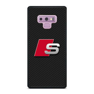 AUDI S CARBON LOGO Samsung Galaxy Note 9 Case Cover