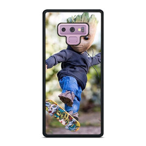 BABY GROOT SKATEBOARD Samsung Galaxy Note 9 Case Cover BABY GROOT SKATEBOARD Samsung Galaxy Note 9 Case Cover