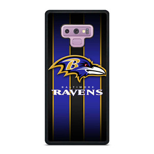 BALTIMORE RAVENS NFL STRIPE LOGO Samsung Galaxy Note 9 Case Cover BALTIMORE RAVENS NFL STRIPE LOGO Samsung Galaxy Note 9 Case Cover
