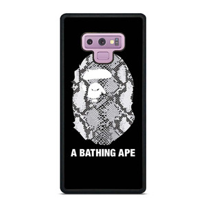BATHING APE SNAKE SKIN Samsung Galaxy Note 9 Case Cover