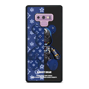 BEAR BRICK KAWS ROBOT BLUE Samsung Galaxy Note 9 Case Cover