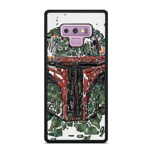 BOBA FETT STAR WARS MOZAIC Samsung Galaxy Note 9 Case Cover
