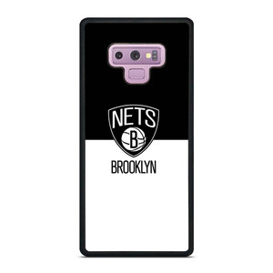 BROOKLYN NETS NBA BLACK WHITE Samsung Galaxy Note 9 Case Cover BROOKLYN NETS NBA BLACK WHITE Samsung Galaxy Note 9 Case Cover