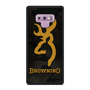 BROWNING ARMS CAMO CARBON Samsung Galaxy Note 9 Case Cover
