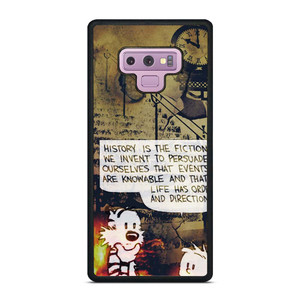 CALVIN AND HOBBES CLASSIC QUOTES Samsung Galaxy Note 9 Case Cover CALVIN AND HOBBES CLASSIC QUOTES Samsung Galaxy Note 9 Case Cover