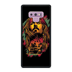 CAPTAIN JACK PIRATES OF THE CARIBBEAN ART Samsung Galaxy Note 9 Case Cover