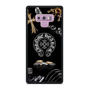 CHROME HEARTS METAL LOGO Samsung Galaxy Note 9 Case Cover
