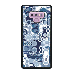 COACH NEW YORK BLUE Samsung Galaxy Note 9 Case Cover COACH NEW YORK BLUE Samsung Galaxy Note 9 Case Cover
