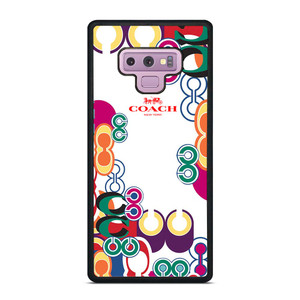 COACH NEW YORK COLOR Samsung Galaxy Note 9 Case Cover