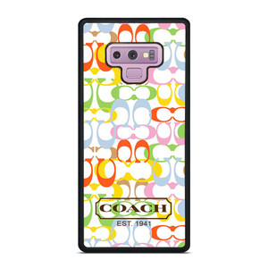 COACH NEW YORK COLORFUL Samsung Galaxy Note 9 Case Cover