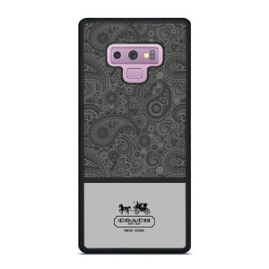 COACH NEW YORK GREY BATIK Samsung Galaxy Note 9 Case Cover