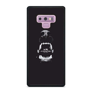 COACH NEW YORK LOGO DOG Samsung Galaxy Note 9 Case Cover