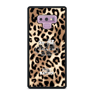COACH NEW YORK PINK NATION LEPOARD Samsung Galaxy Note 9 Case Cover COACH NEW YORK PINK NATION LEPOARD Samsung Galaxy Note 9 Case Cover