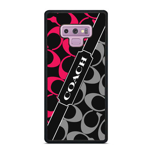 COACH NEW YORK RED WHITE Samsung Galaxy Note 9 Case Cover