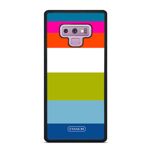 COACH NEW YORK STRIPE 2 Samsung Galaxy Note 9 Case Cover COACH NEW YORK STRIPE 2 Samsung Galaxy Note 9 Case Cover