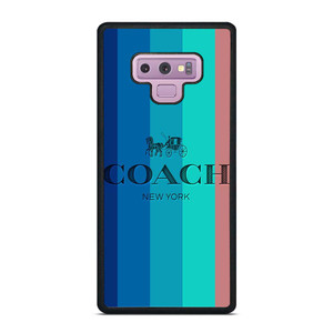 COACH NEW YORK STRIPES Samsung Galaxy Note 9 Case Cover