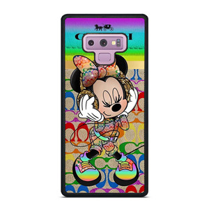 COACH RAINBOW MICKEY Samsung Galaxy Note 9 Case Cover