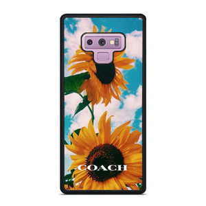 COACH SUNFLOWER Samsung Galaxy Note 9 Case Cover