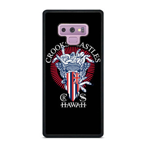 CROOKS AND CASTLES HAWAII LOGO Samsung Galaxy Note 9 Case Cover CROOKS AND CASTLES HAWAII LOGO Samsung Galaxy Note 9 Case Cover