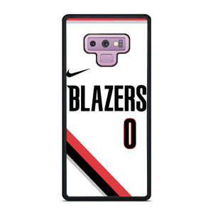 DAMIAN LILLARD PORTLAND TRAIL BLAZERS WHITE Samsung Galaxy Note 9 Case Cover