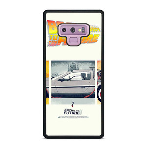 DELOREAON CAR BACK TO THE FUTURE Samsung Galaxy Note 9 Case Cover