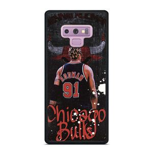 DENNIS RODMAN CHICAGO BULLS RETRO Samsung Galaxy Note 9 Case Cover