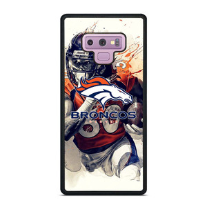 DENVER BRONCOS NFL LOGO Samsung Galaxy Note 9 Case Cover DENVER BRONCOS NFL LOGO Samsung Galaxy Note 9 Case Cover