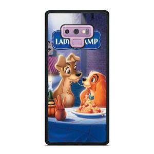 DISNEY LADY AND THE TRAMP CARTOON Samsung Galaxy Note 9 Case Cover