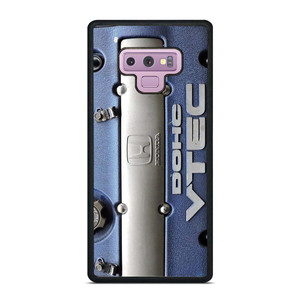 DOHC VTEC HONDA ENGINE BLUE Samsung Galaxy Note 9 Case Cover