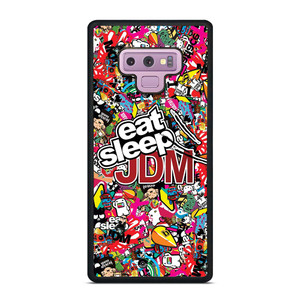 EAT SLEEP JDM STICKERS Samsung Galaxy Note 9 Case Cover