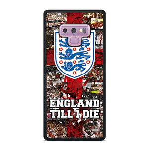 ENGLAND TILL I DIED THREE LIONS Samsung Galaxy Note 9 Case Cover