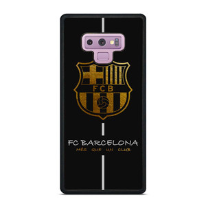 FC BARCELONA MES QUE UN CLUB GOLD Samsung Galaxy Note 9 Case Cover