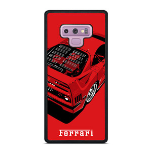 FERRARI F40 ILLUSTRATION Samsung Galaxy Note 9 Case Cover