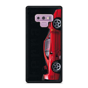 FERRARI F40 VINTAGE SUPERCAR Samsung Galaxy Note 9 Case Cover FERRARI F40 VINTAGE SUPERCAR Samsung Galaxy Note 9 Case Cover