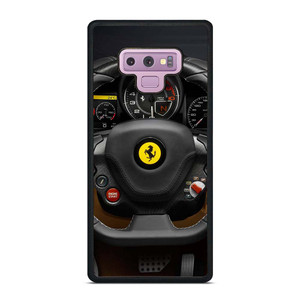 FERRARI STEERING WHEEL Samsung Galaxy Note 9 Case Cover