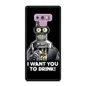 FUTURAMA BENDER QUOTE Samsung Galaxy Note 9 Case Cover