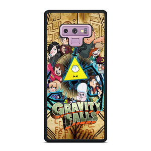 GRAVITY FALLS AND FRIENDS Samsung Galaxy Note 9 Case Cover GRAVITY FALLS AND FRIENDS Samsung Galaxy Note 9 Case Cover