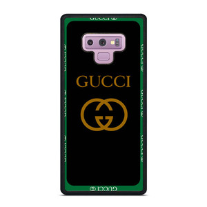 GUCCI ROUND BLACK Samsung Galaxy Note 9 Case Cover
