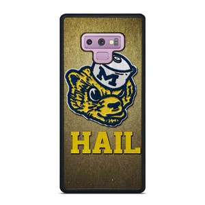 HAIL MICHIGAN WOLVERINES ICON Samsung Galaxy Note 9 Case Cover
