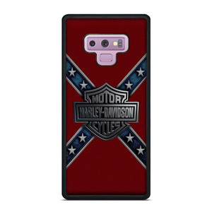 HARLEY DAVIDSON FLAG CARBON Samsung Galaxy Note 9 Case Cover