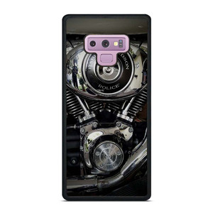 HARLEY DAVIDSON POLICE ENGINE Samsung Galaxy Note 9 Case Cover