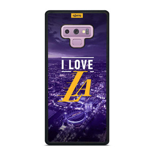 I LOVE LA LAKERS NBA LOGO Samsung Galaxy Note 9 Case Cover